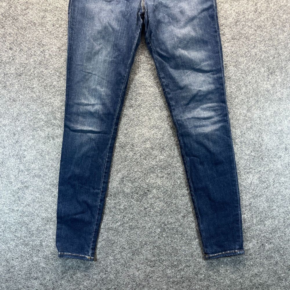 Frame Jeans Women's 27 Le High Skinny Dark Blue Stretch Denim High Rise - Picture 2 of 13